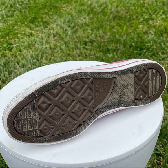 Converse Shoes Womens Size 10 Mens 8 All Star Red Maroon Suede Lace Up - Picture 12 of 12